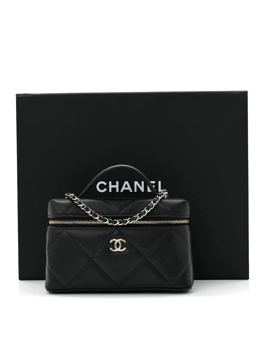 Chanel Caviar Quilted Top Handle Slim #295668C44B